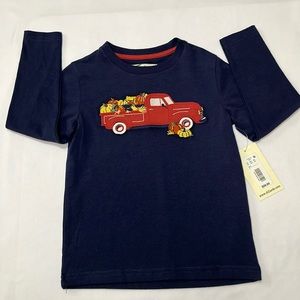 Adventure Wear by Class Club Little Boys 5 Long Sleeve Red Truck Shirt NWT